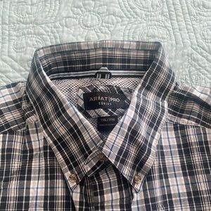 Ariat pro long sleeve button down shirt